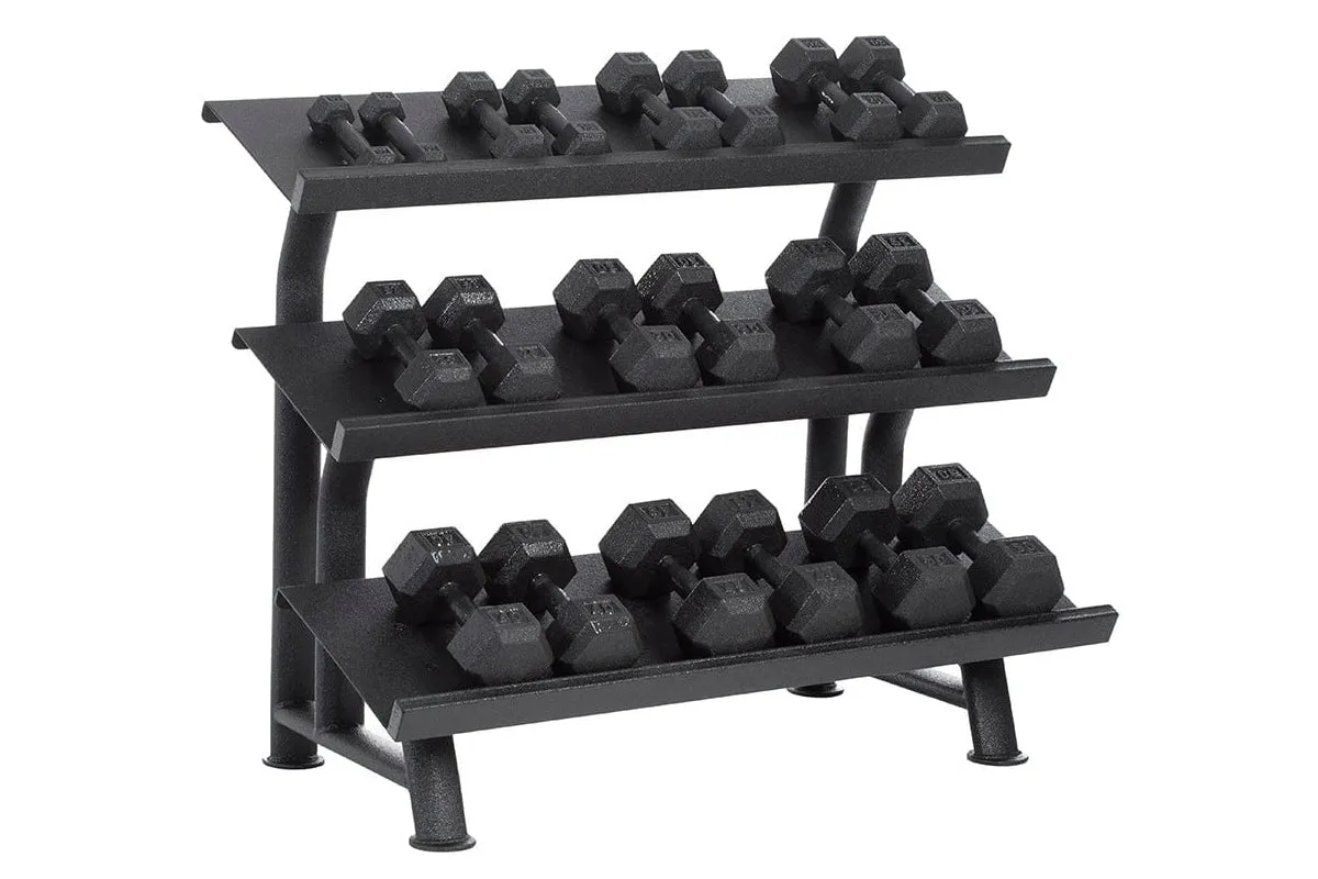 Hampton Urethane DURA-BELL Hex Dumbbells, Aerobic Training,Yoga, Curved treadmill, Compression leggings
