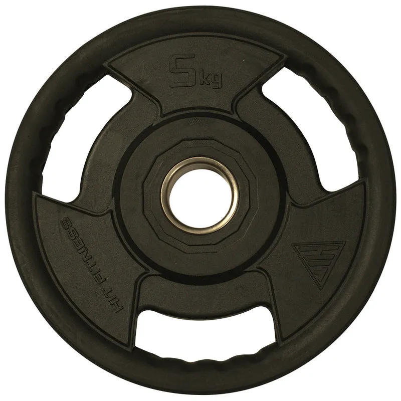Hit Fitness 50kg Core Weight Set | Radial Plates and Barbell, Cable Attachments