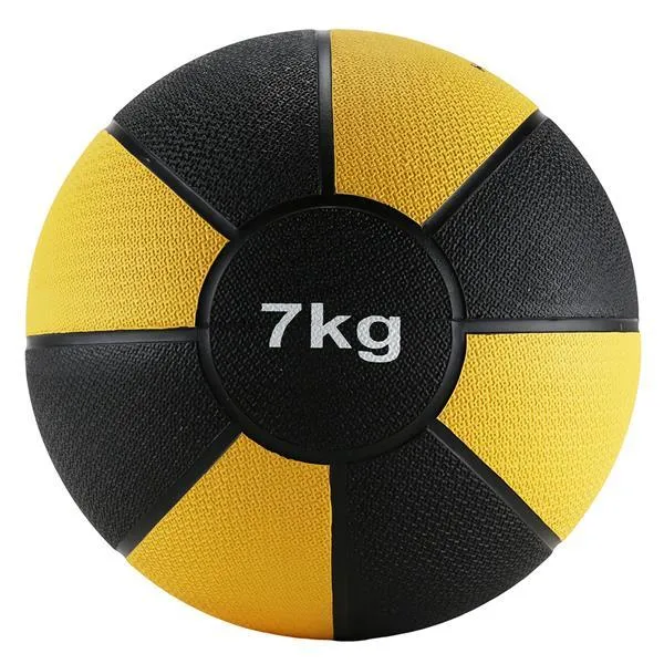 Hit Fitness Medicine Ball | 7kg, Sandbag weight training, Yoga mat cleaner