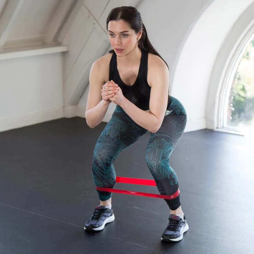 Hit Fitness Resistance Band 0.9mm (Heavy) | Pack of 10, Jump Ropes, Bikes, Gym Equipment