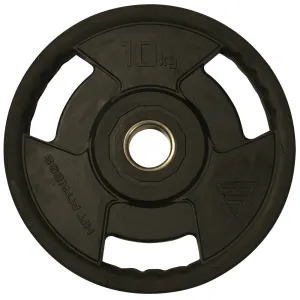 Just Unboxed Hit Fitness Rubber Radial Olympic Weight Discs | 10kg The Choice is Clear, Massage Guns, Rack,Platforms