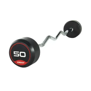 Just Unboxed Jordan Classic Rubber Barbells - Curl Bars Best-Selling, Compression Boots, Cable Machines, Water Rowers