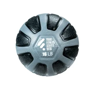 Just Unboxed Max Grip Medicine Ball - 16 Lbs Just Dropped, Gym equipment for seniors, Medicine Balls,Slam Balls, Best elliptical machine