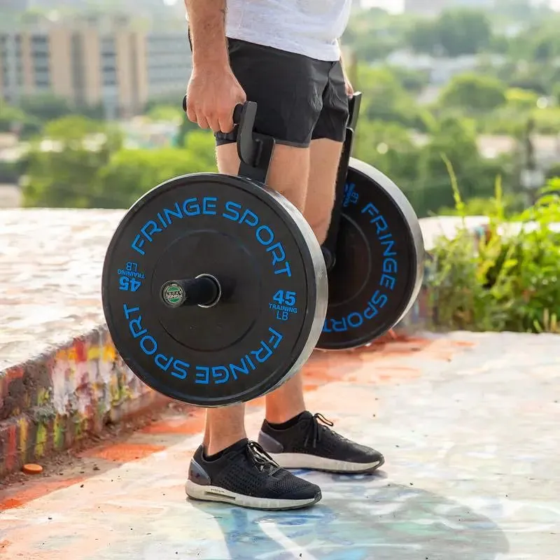 Mini Farmer's Walk Handles (Pair), Rollable Sled Track