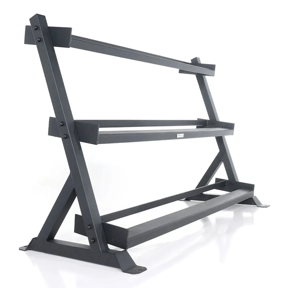 Power Systems Granite Series Horizontal Dumbbell Rack, Sit Ups,Push Ups, Wall mounted bike rack
