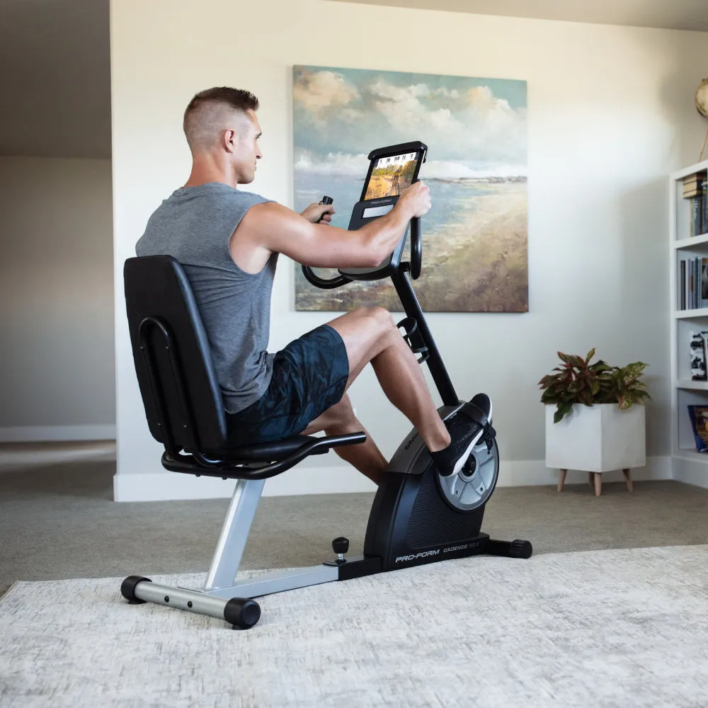 ProForm Cadence R3.9 Recumbent Exercise Bike, Cable Attachments
