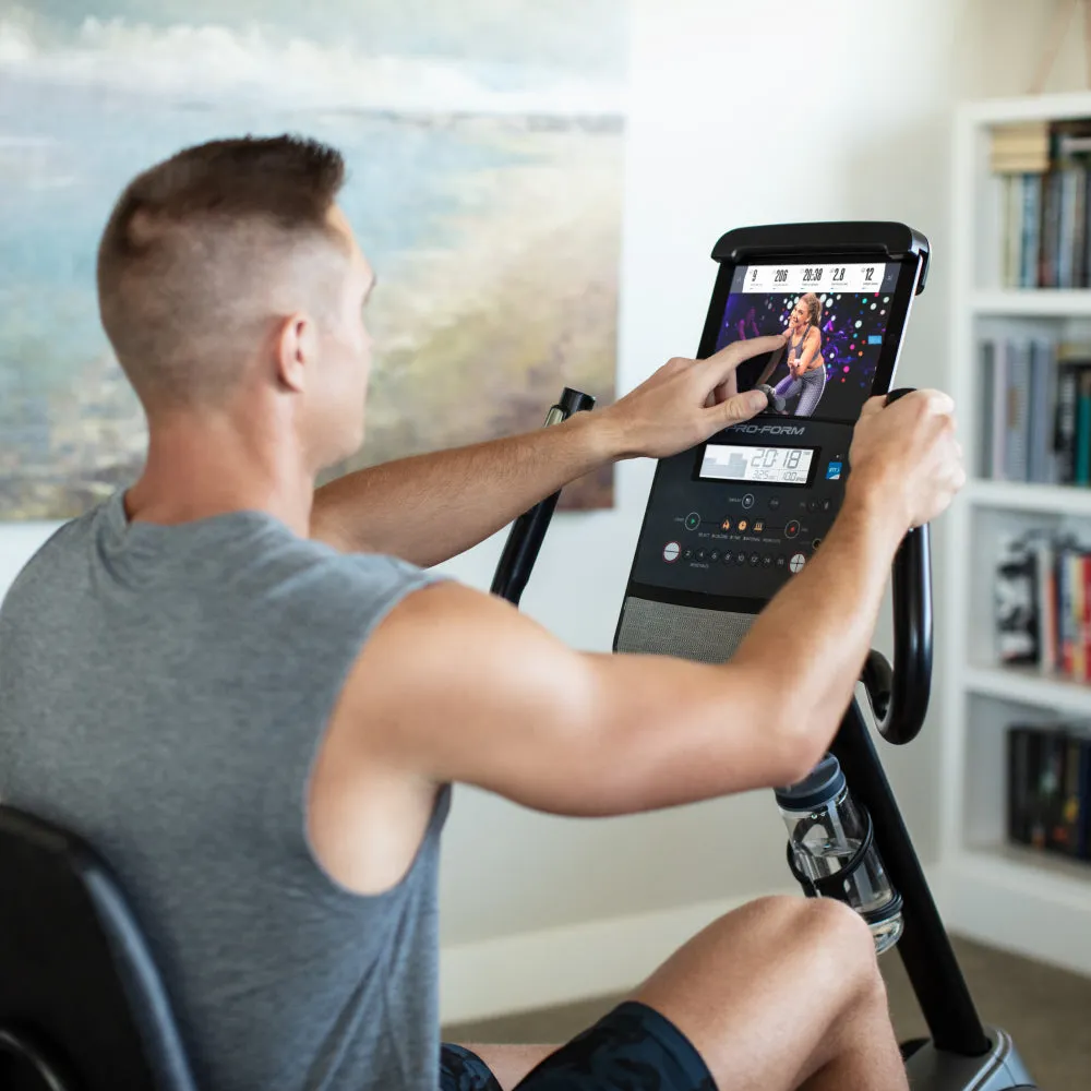 ProForm Cadence R3.9 Recumbent Exercise Bike, Stretching,Flexibility