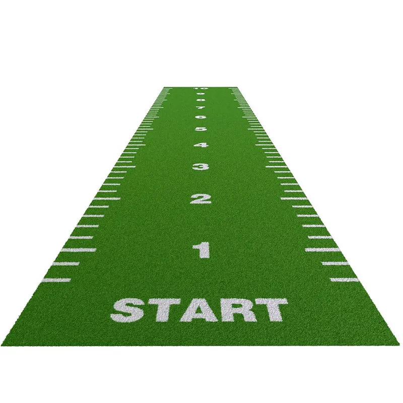 Trackz Lined Turf Essential Range | Green, Metal Weights, Weight plate storage pegs