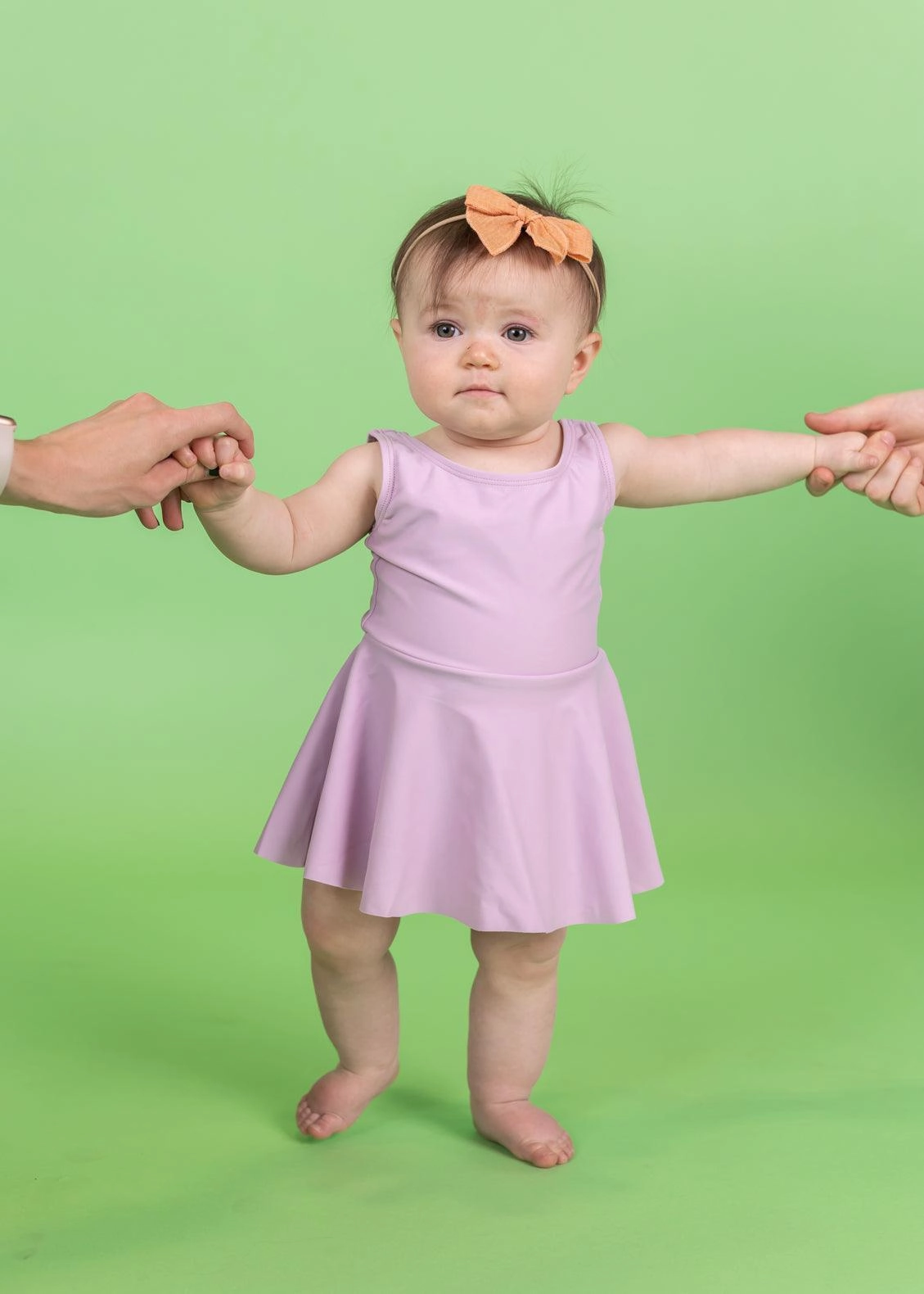 Just Lilac | Baby Skirted One-Piece
