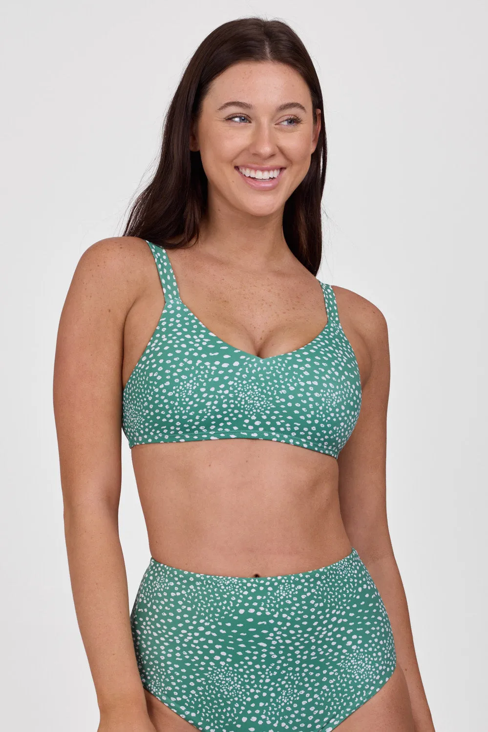 Kacey Bikini Top - Tidal Wave