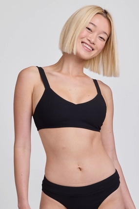 Kacey Bikini Top -  Black