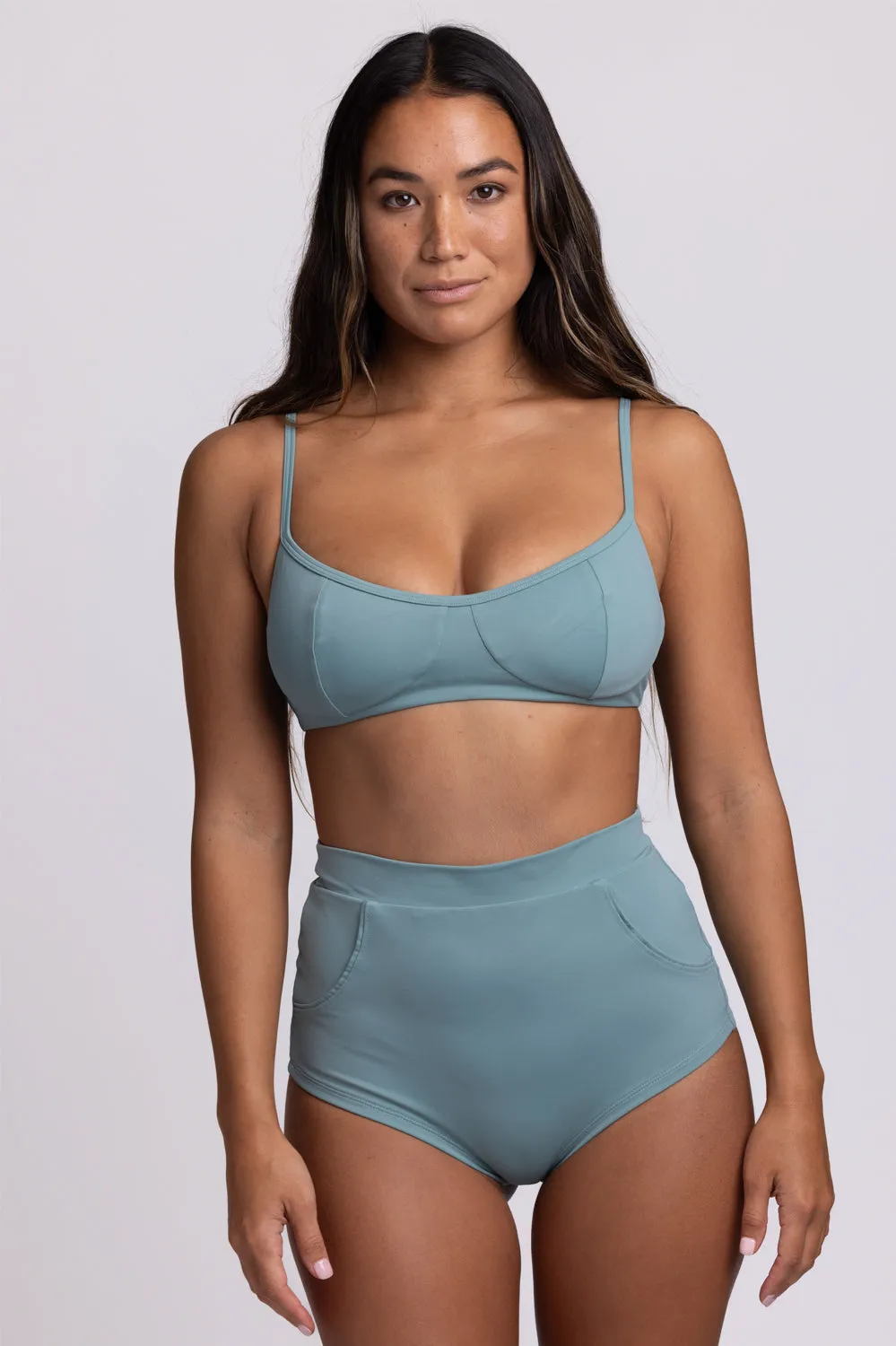 Kaia Bikini Bottom - Mediterranean