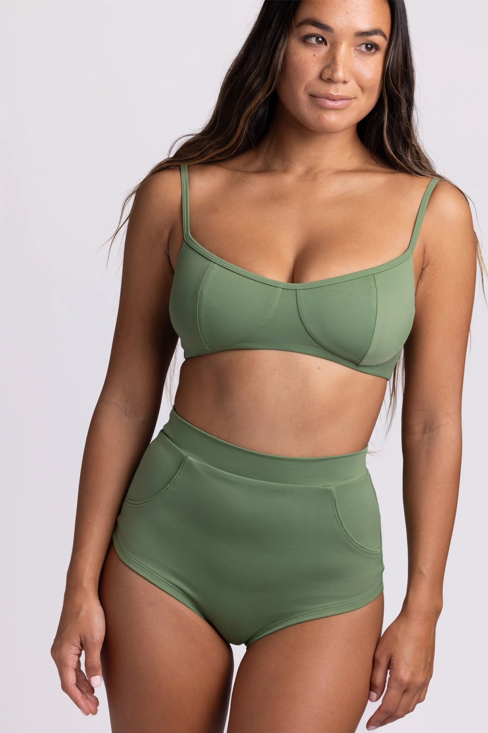 Kaia Bikini Bottom - Nori