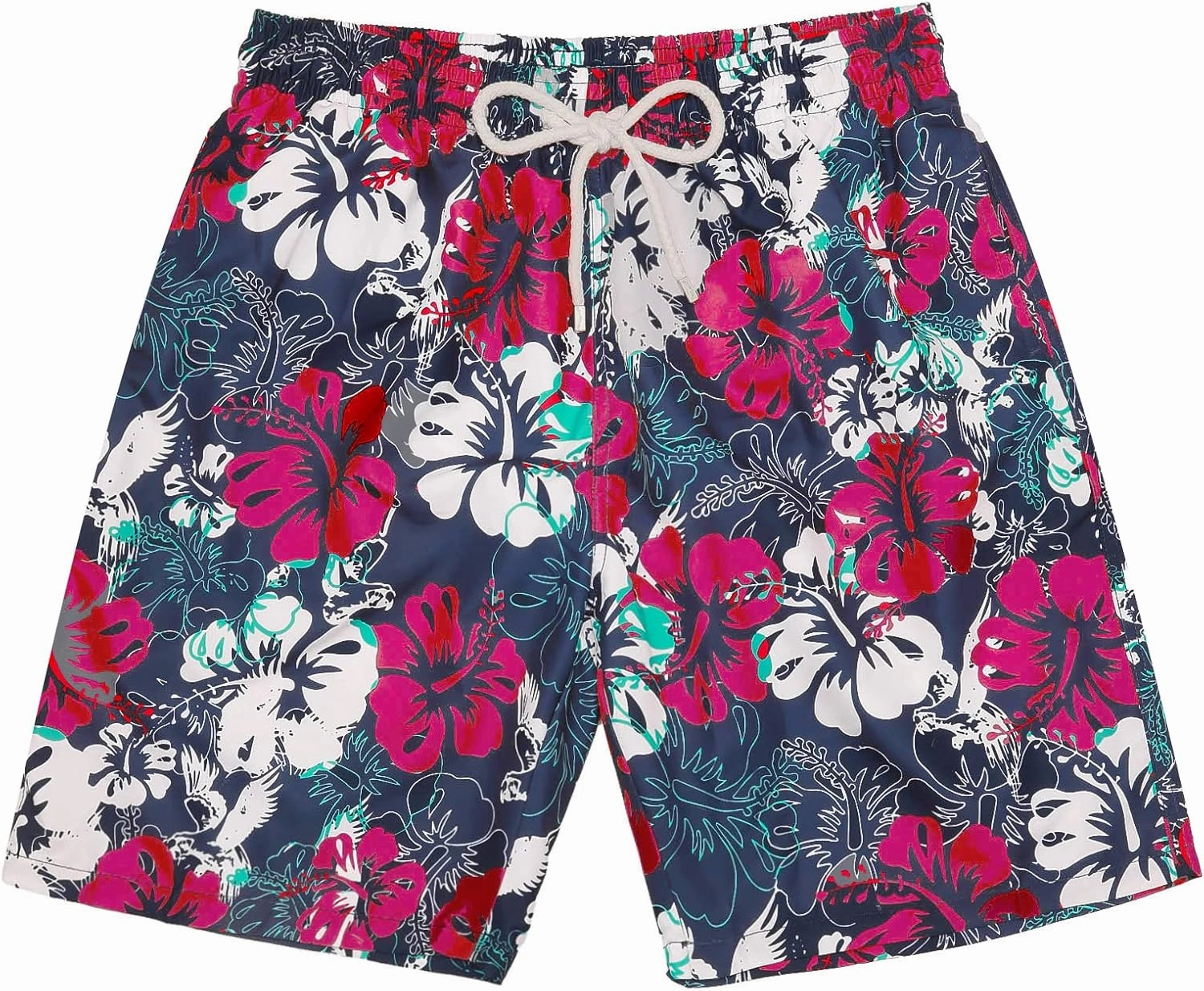 KAILUA SURF Big and Tall Mens Swim Trunks, 9" Mens Designer Bathing Suit Boardshorts