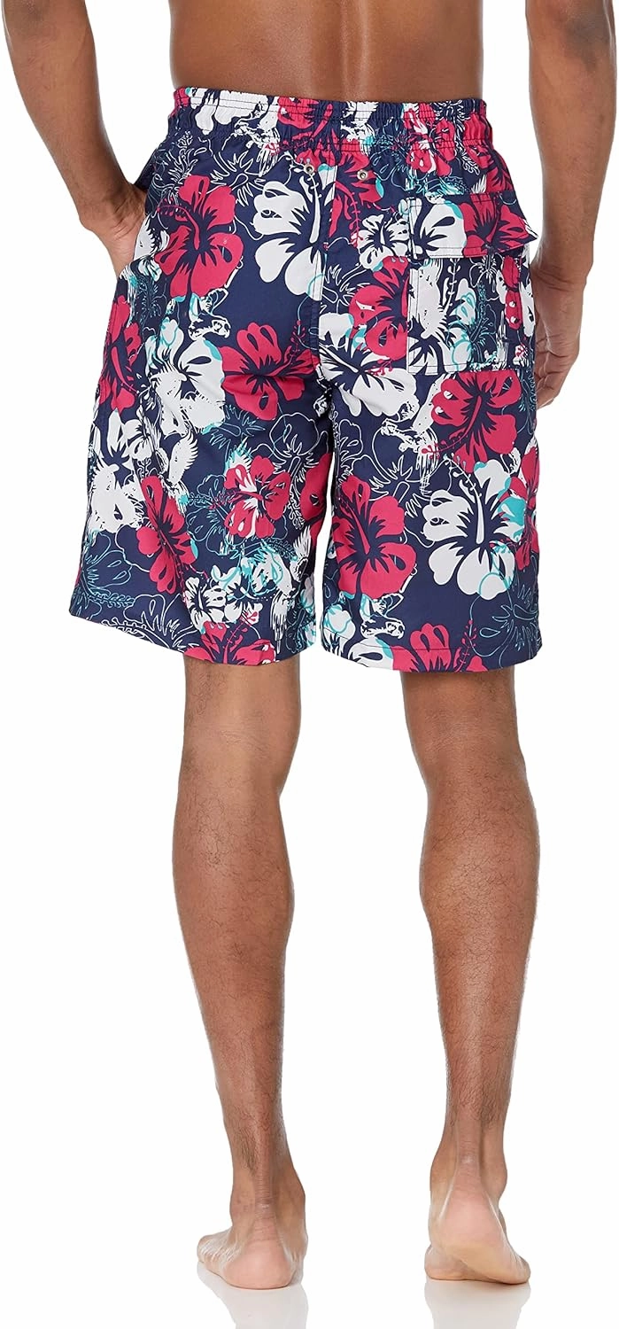 KAILUA SURF Big and Tall Mens Swim Trunks, 9" Mens Designer Bathing Suit Boardshorts