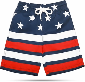 KAILUA SURF Boys' Swim Trunks Quick Dry Board Shorts with Mesh Liner, Sizes 2T-18/20