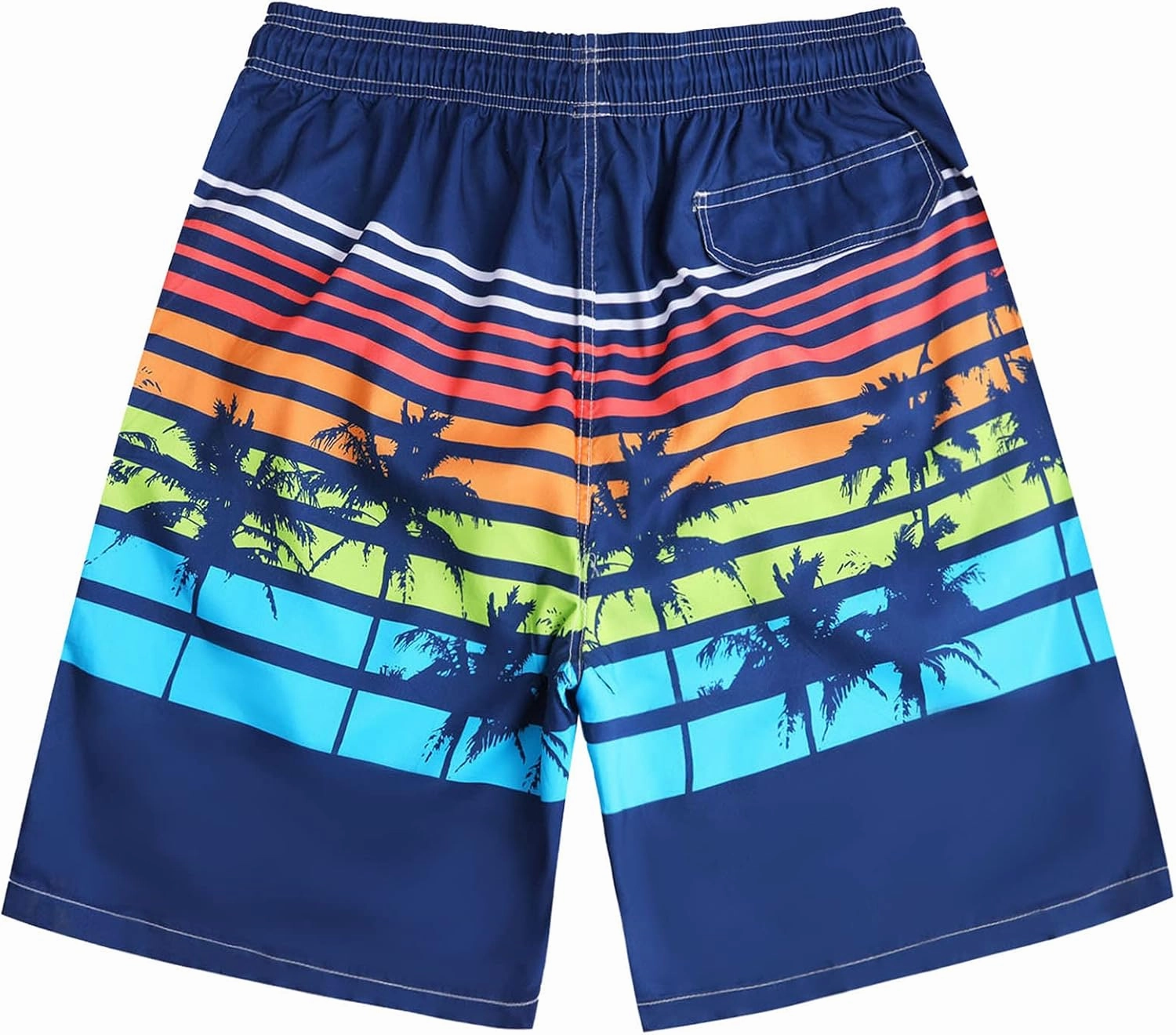 KAILUA SURF Mens Swim Trunks Long, Quick Dry Boardshorts, 9 Inches Inseam Bathing Suits with Mesh Lining