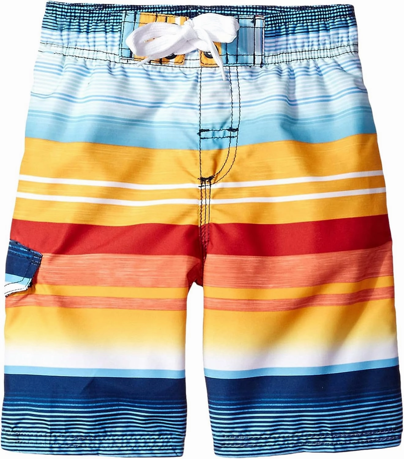 Kanu Surf Echo Boys Swim Trunks with UPF 50  Sun Protection-Quick Dry Boys Swimsuit