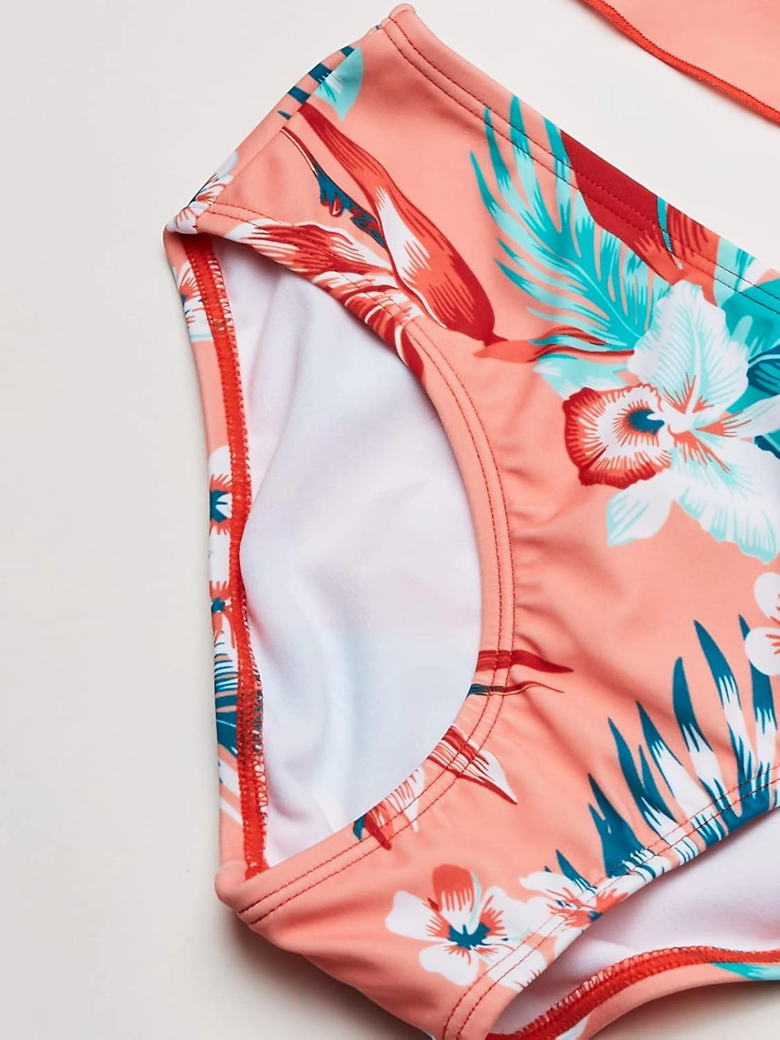 Kanu Surf Girls' Alania Flounce Bikini Beach Sport 2 Piece Swimsuit