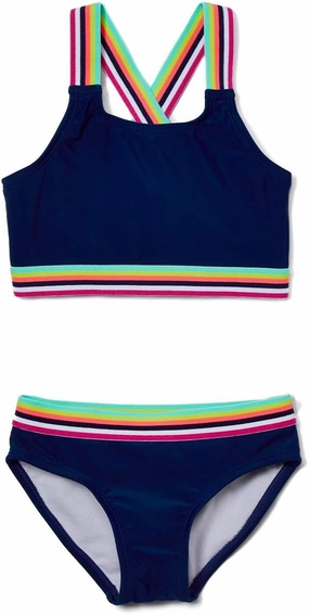 Kanu Surf Girls' Tanya UPF 50  Beach Sport Athletic Bikini Swimsuit
