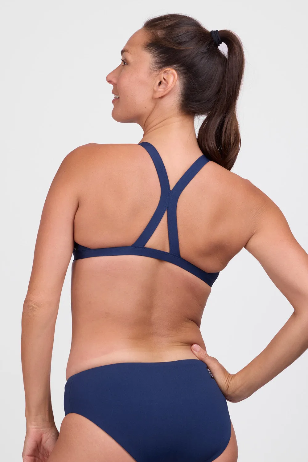 Kathleen Bikini Top - Navy