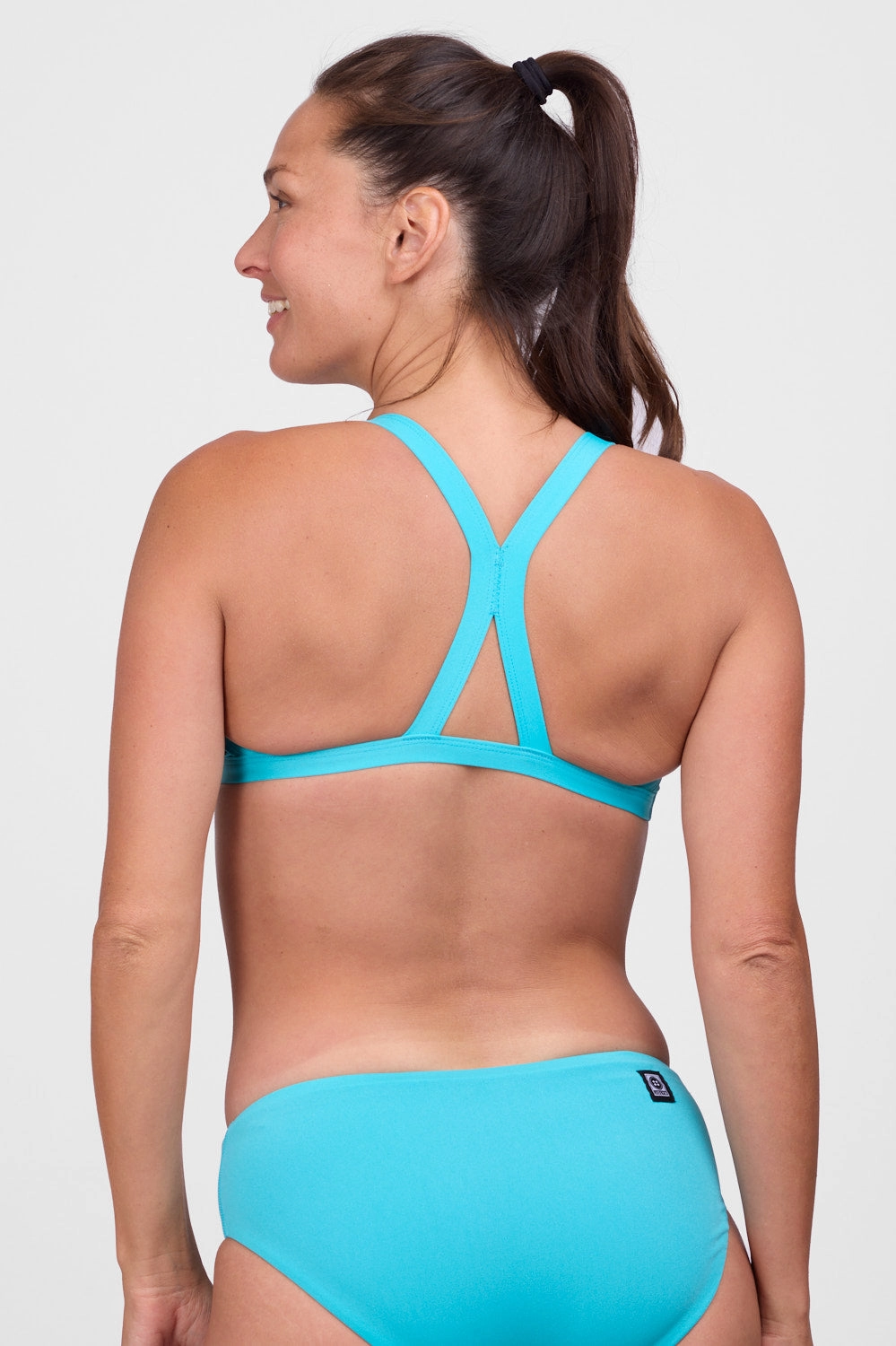 Kathleen Bikini Top - Hawaii Blue