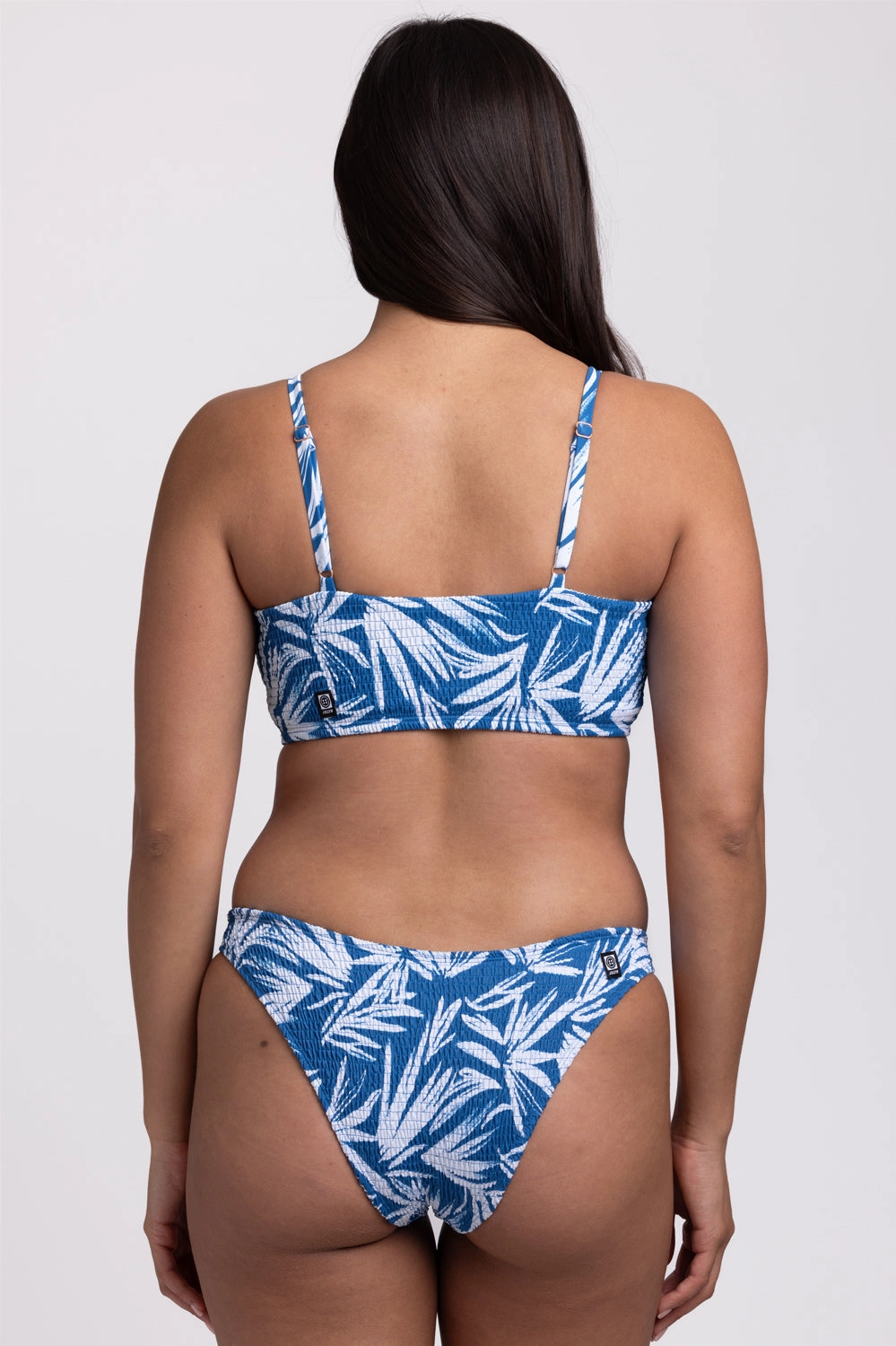 Kelia Smocked Bikini Bottom - Retrobana