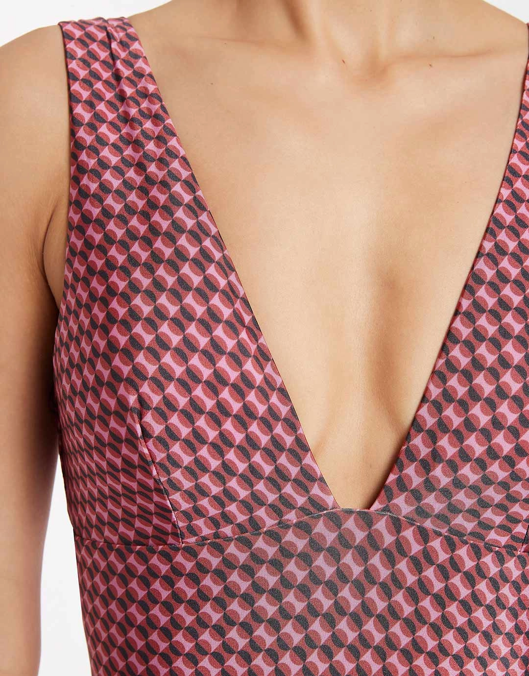Lalita Plunge Swimsuit - Orchid