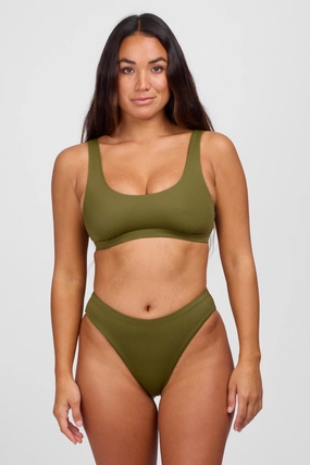 Layla Bikini Bottom - Kelp