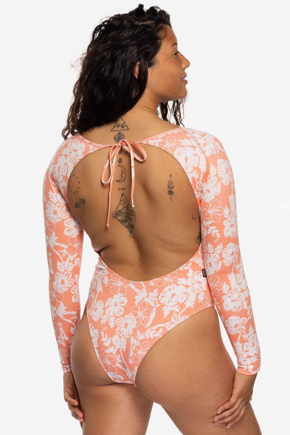 Lennon Long Sleeve Surf One Piece - Atoll