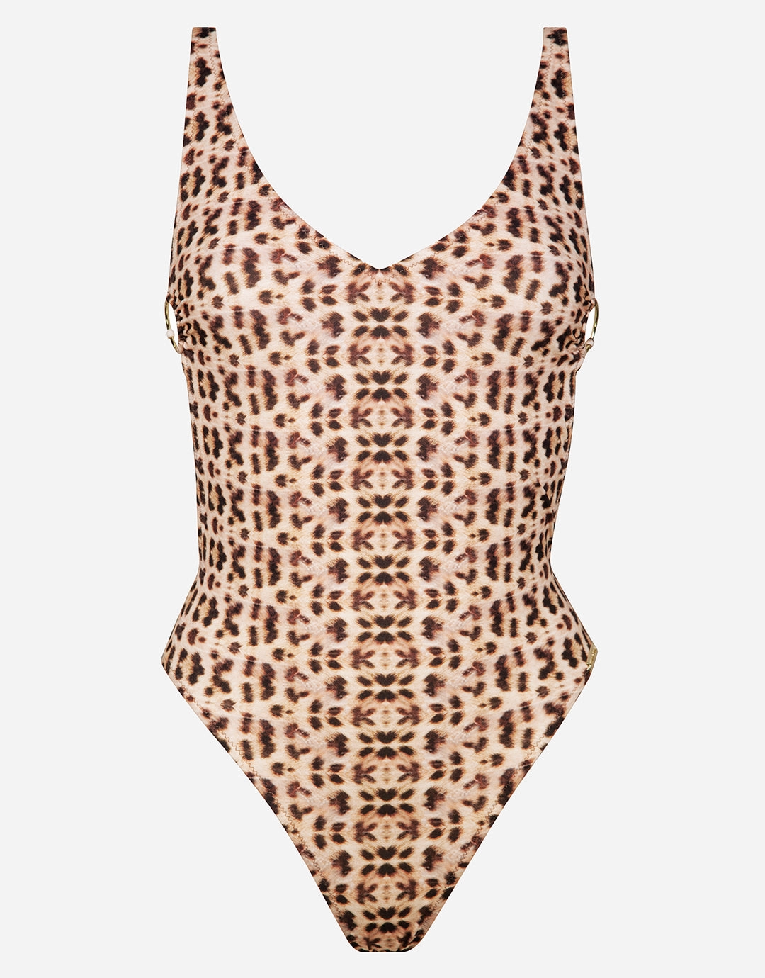 Leo Allures Tie Back Swimsuit - Wild Tropics