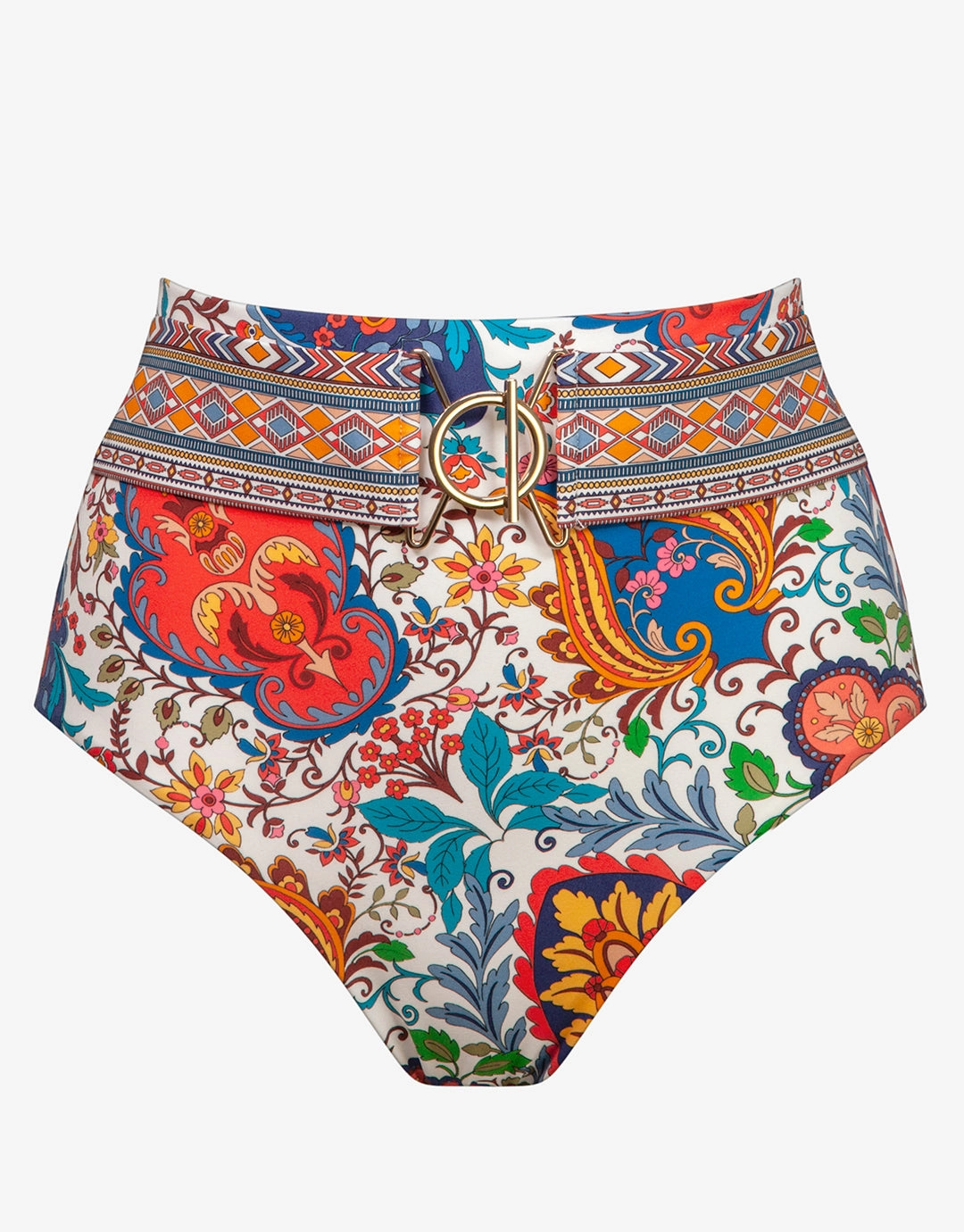 Libertine High Waist Bikini Pant - Vibrant White