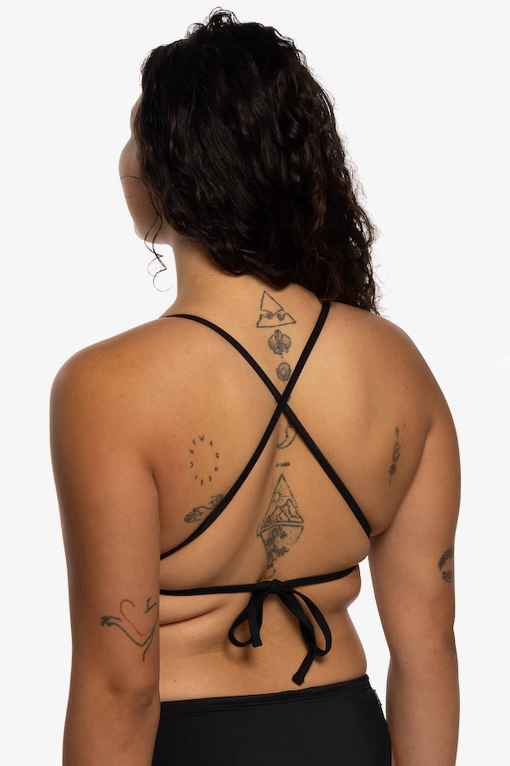 Lily Bikini Top - Black