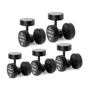 Limited Edition Element Fitness 55-75 Platinum Dumbbell Set Final Call, Bootcamp, Rehabilitation