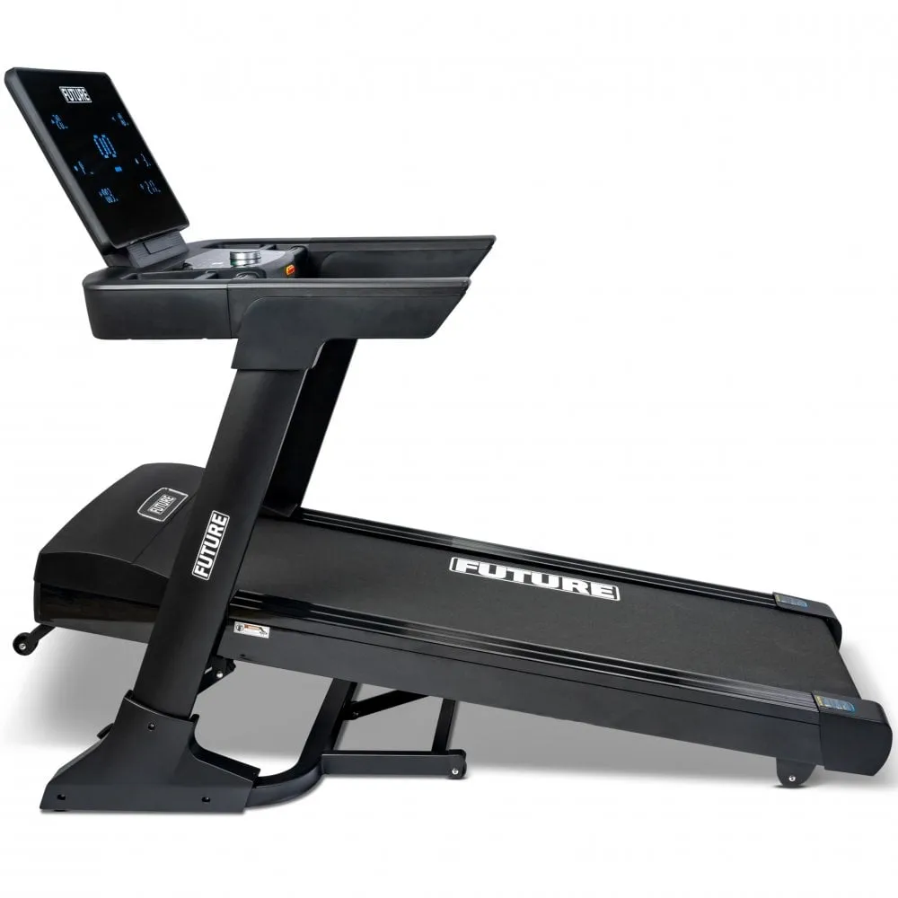 Future Progress Series T770 Folding Treadmill - LED Console, Gym water bottle