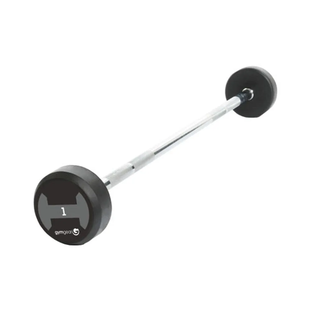 Limited Edition GymGear Urethane Barbells Set (10 to 45kg) Unbeatable Combo, Foam roller high density, Compression leggings