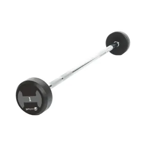 Limited Edition GymGear Urethane Barbells Set (10 to 45kg) Unbeatable Combo, Foam roller high density, Compression leggings