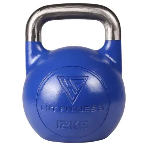 Limited Edition Hit Fitness Steel Competition Kettlebell | 12kg Fan Favorite, Fitness tracker watch, BCAA powder