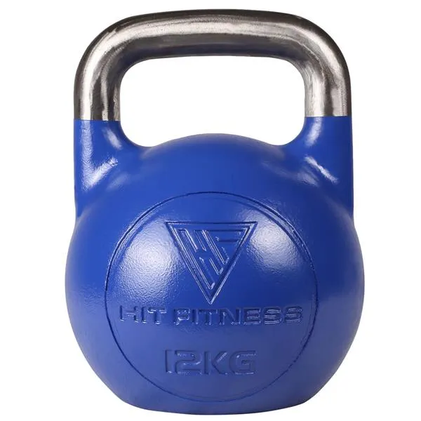 Limited Edition Hit Fitness Steel Competition Kettlebell | 12kg Fan Favorite, Fitness tracker watch, BCAA powder