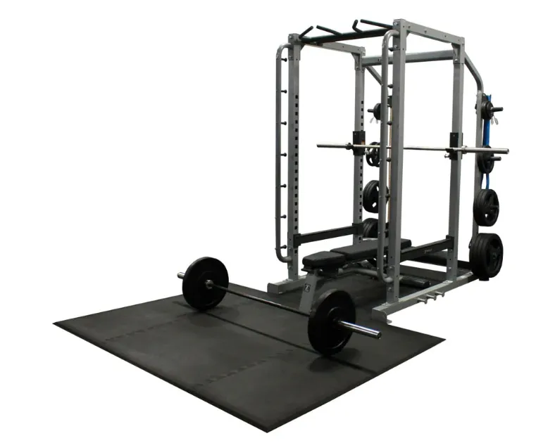 TORQUE Fitness Power Cage Platform and Insert, Stair climber machine, Rogue Fitness squat rack