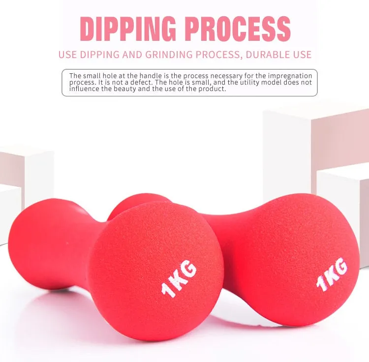 1KG Ladies Dumbbells, Gym Massagers, Gym water bottle