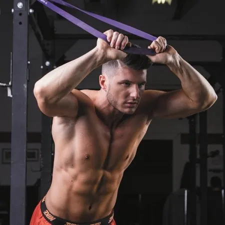 CFX LATEX STRENGTH BAND PURPLE - STBA3, Bars, Agility ladder, Massage Guns