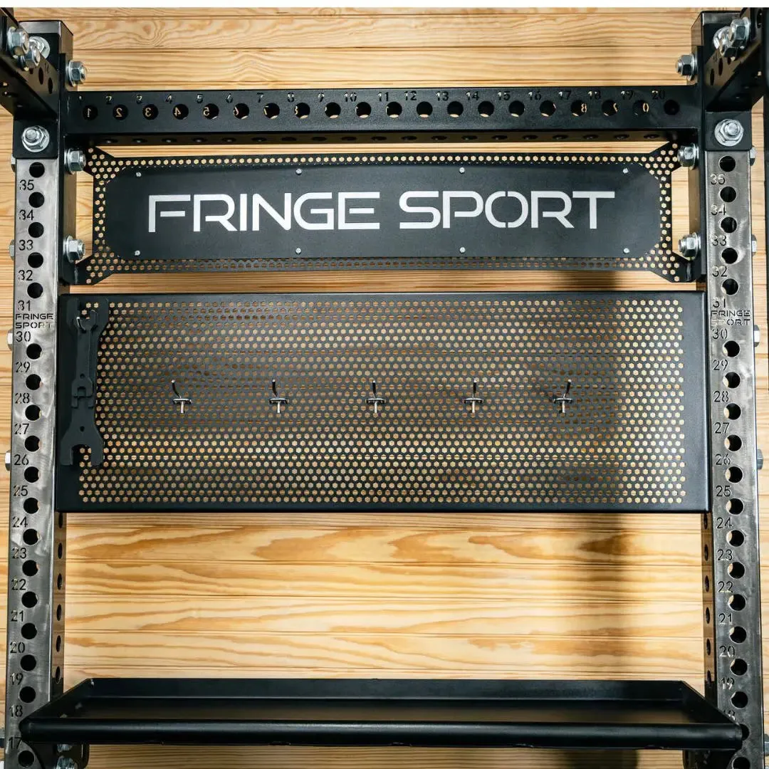 Honeycomb Pegboard, Plates, Yoga Mats