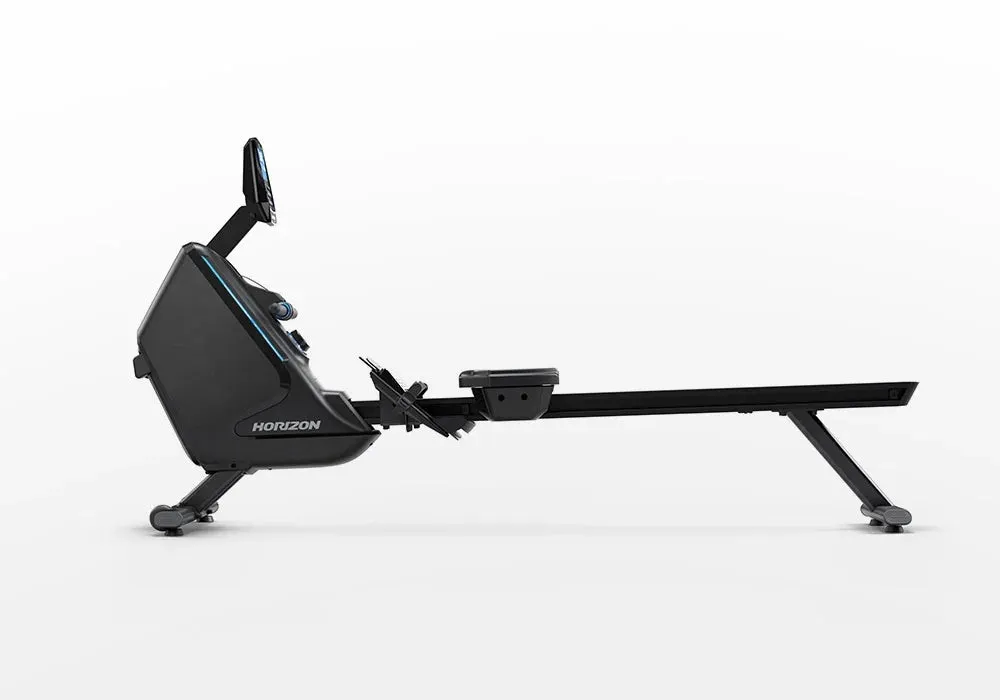 Horizon Fitness Oxford 6 Rower, Foldable weight bench, Weight Bar Collars