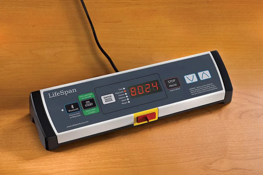 LifeSpan TR1000-GlowUp Under Desk Treadmill, Indoor slide playground, Rubber Gripped Olympic Plates