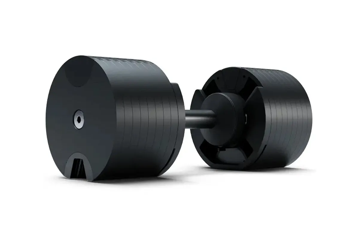 Matrix DB80 80lb Adjustable Dumbbells, Plates, Smart home gym