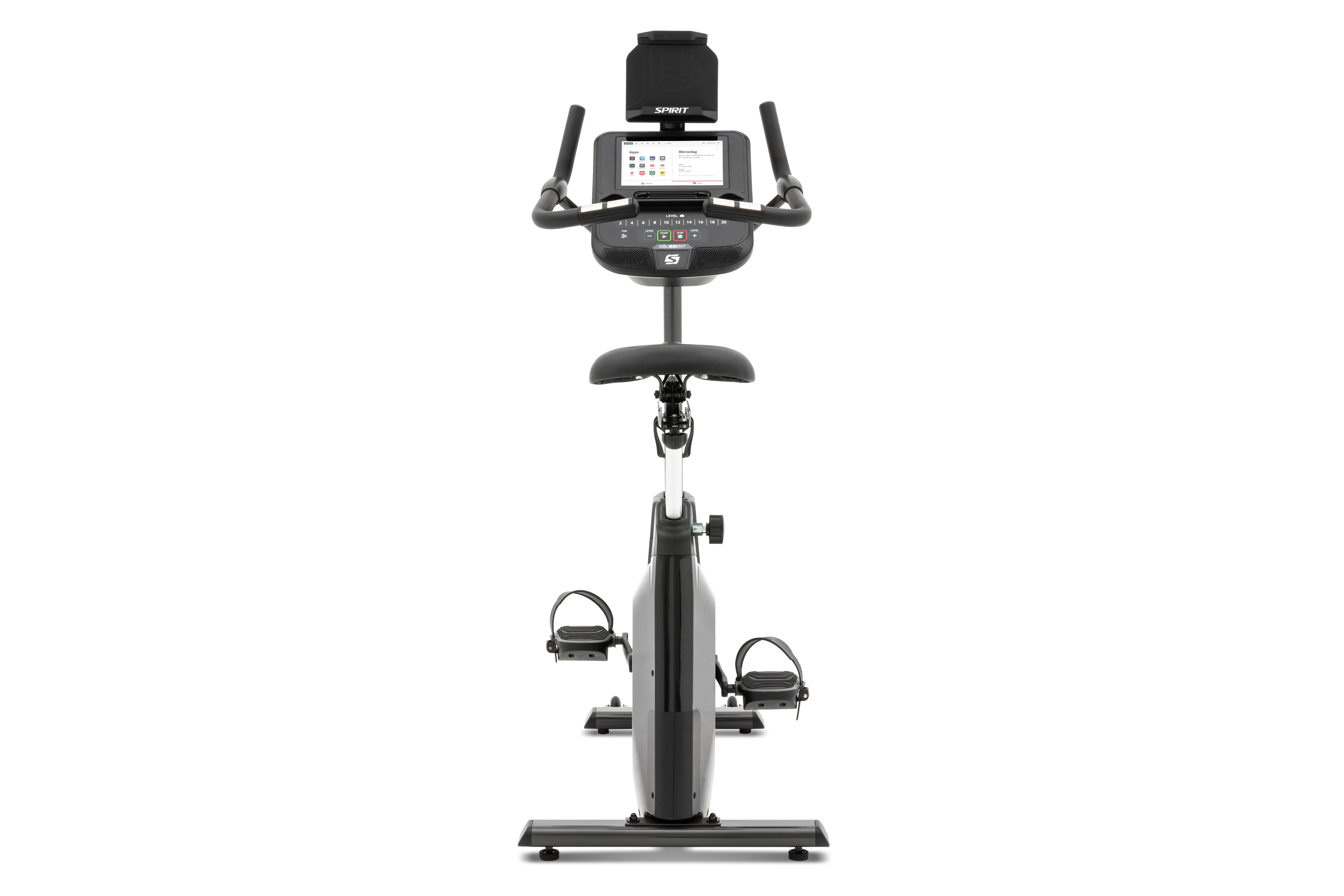 Spirit XBU55-ENT Upright Bike, Rowing machine for small spaces, Rowing Machines, Balance Boards,Disks