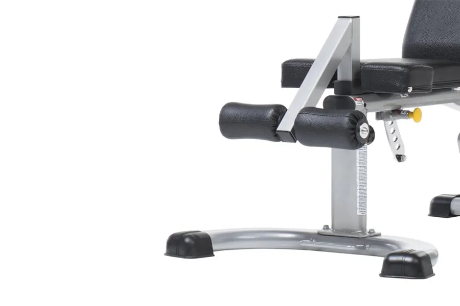TuffStuff Evolution Deluxe Multi Purpose Bench (CMB-375), Dumbbell rack, Select Functions, Parallettes