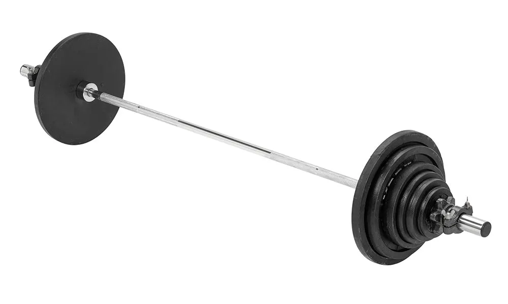 York Barbell 140 KG Olympic Barbell Set, Summer fitness discounts, Running socks padded, Personal Fixed Barbell