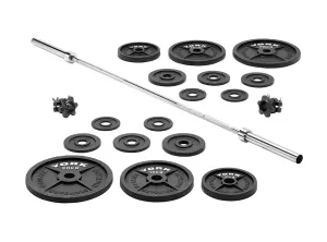 Limited Time York Barbell 140 KG Olympic Barbell Set Deal of the Day, Black Friday fitness deals, Racks,Cages,Squat Stands
